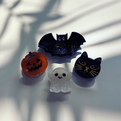 Set of 4 Velvet Claws Mini Spooky Hair Claws