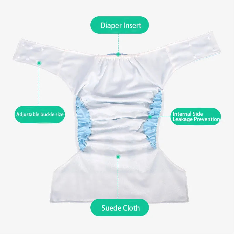 Baby Blue ABDL Cloth Diaper - Shadow Threadz Crypt