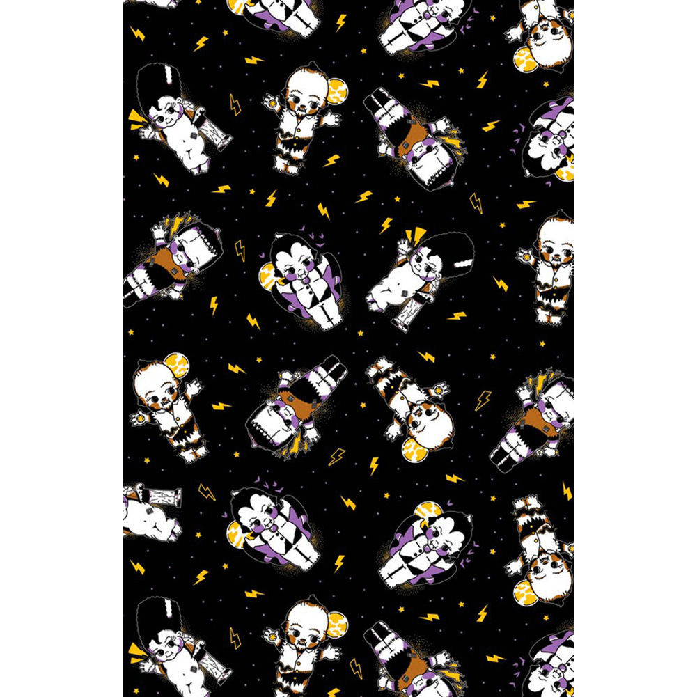 Sourpuss Kewpie Monsters Shower Curtain