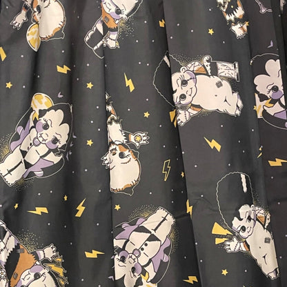 Sourpuss Kewpie Monsters Shower Curtain