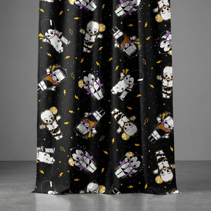 Sourpuss Kewpie Monsters Shower Curtain