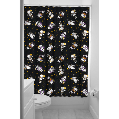Sourpuss Kewpie Monsters Shower Curtain
