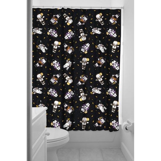 Sourpuss Kewpie Monsters Shower Curtain