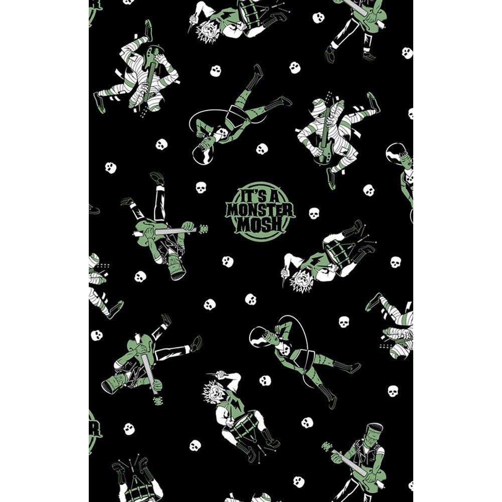 Sourpuss Monster Mosh Shower Curtain | Bathroom Decor