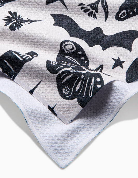 Moths, Bats, Oh My! Geometry Tea Towel
