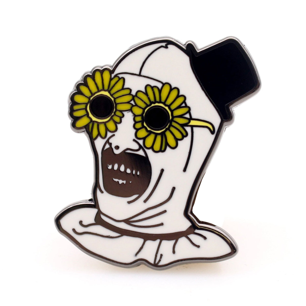 Terrifier Inspired Art the Clown Enamel Pin