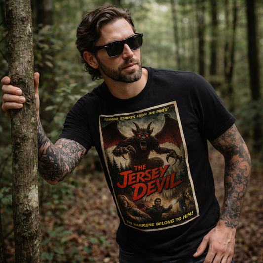 The Jersey Devil Horror Movie Poster T-Shirt