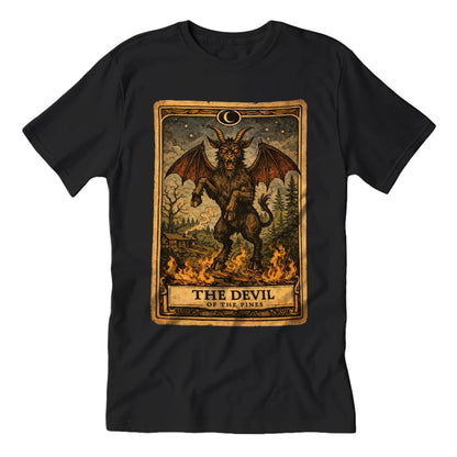 The Jersey Devil Tarot Card T-Shirt
