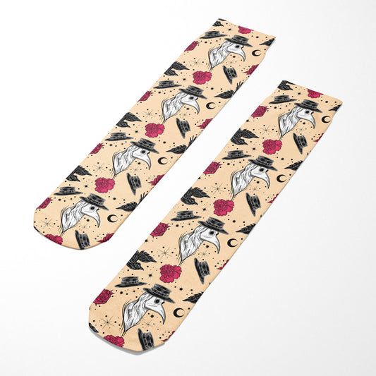 Plague Doctor Socks