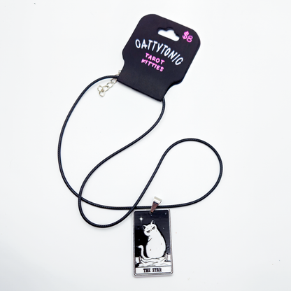 Tarot Kitties Pendant Necklaces