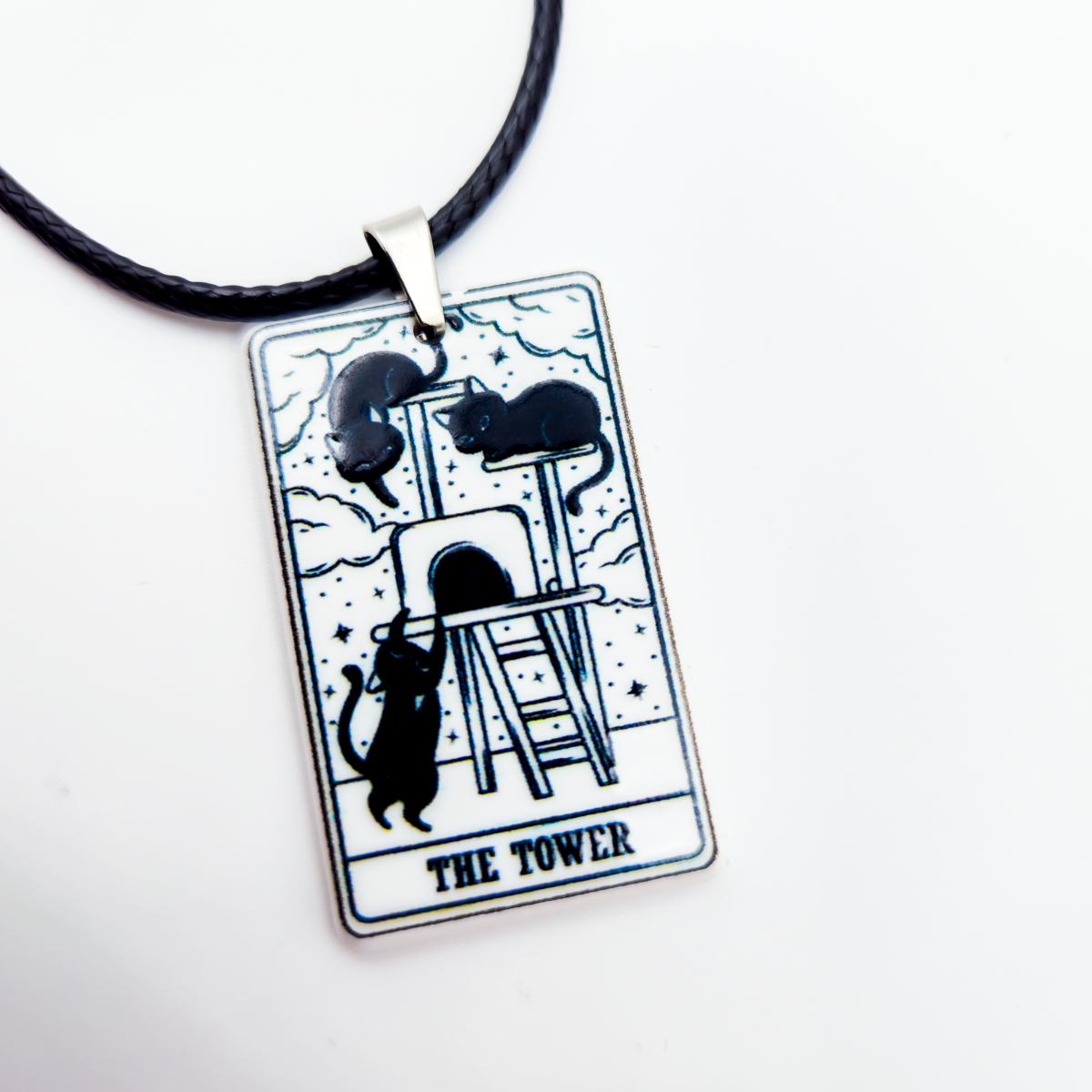 Tarot Kitties Pendant Necklaces