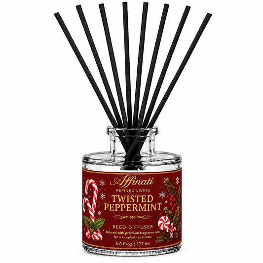 Twisted Peppermint Reed Diffuser
