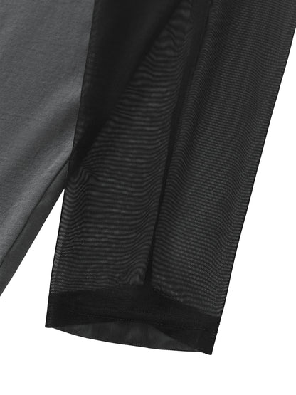 Ghost Hunting Layered Mesh Tee