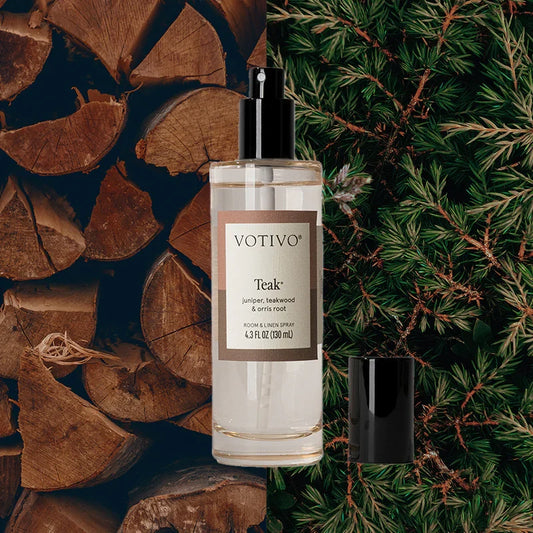 Votivo Teak Room & Linen Spray