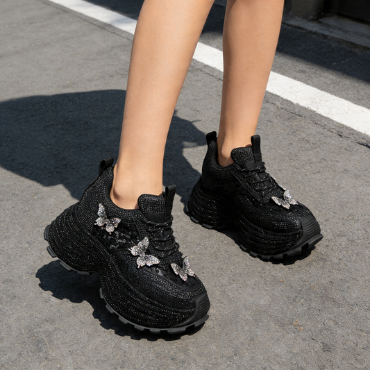Midnight Metamorphosis Platform Sneakers