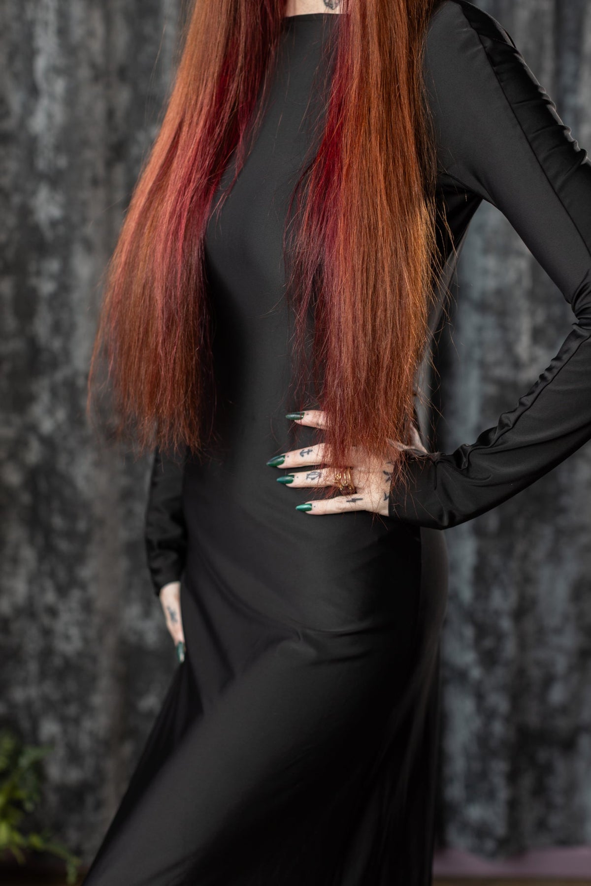 Helena Open-Back Maxi Dress