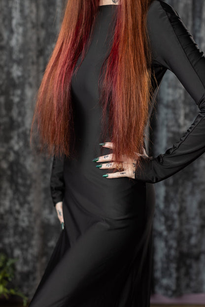 Helena Open-Back Maxi Dress