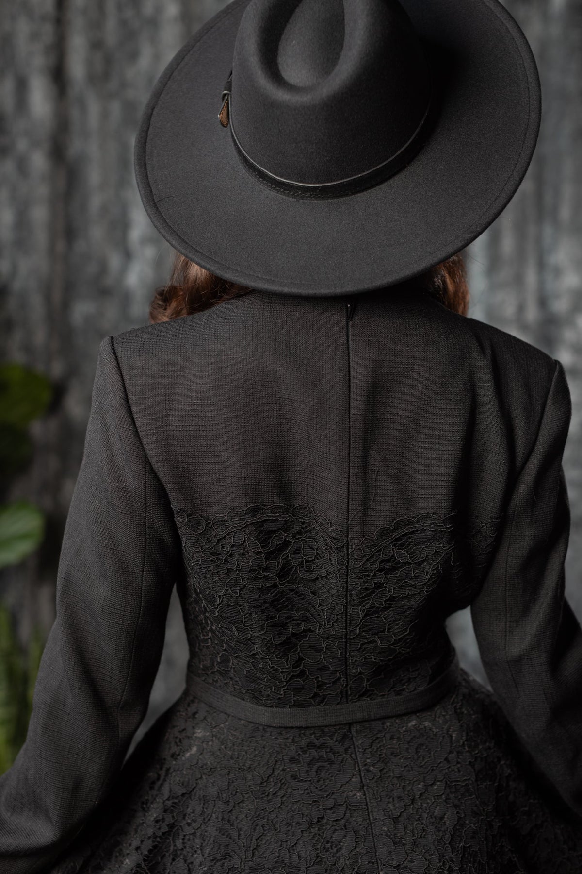 June Mourning Lace Dress