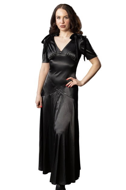 Cecelia Satin Cocktail Dress