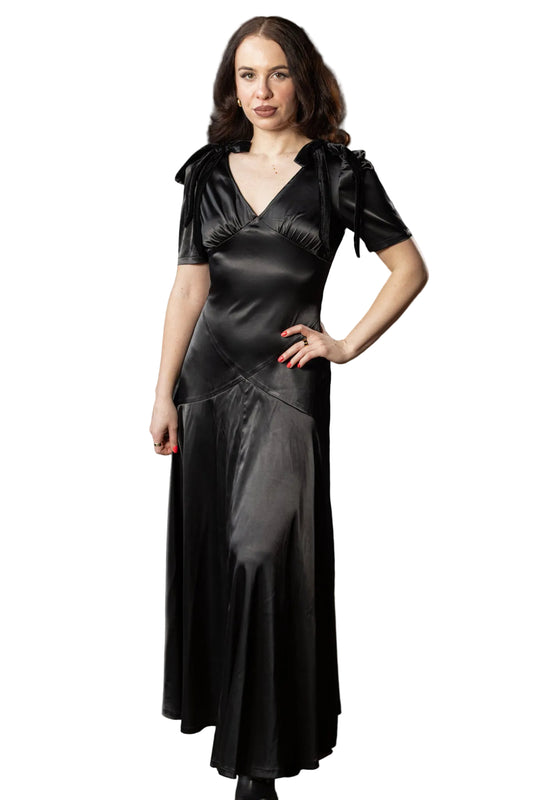 Cecelia Satin Cocktail Dress