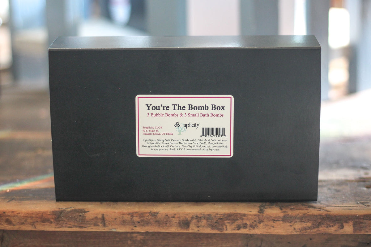 You're The Bomb Fizzy Bubble Gift Set - Shadow Threadz Crypt