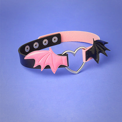 Dark Wing Love Collar (Colors) - Shadow Threadz Crypt