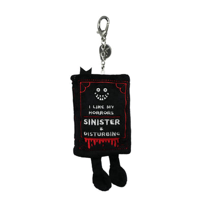 Horrors Book Plush Bag Charm