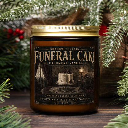 Funeral Cake Candle 9oz