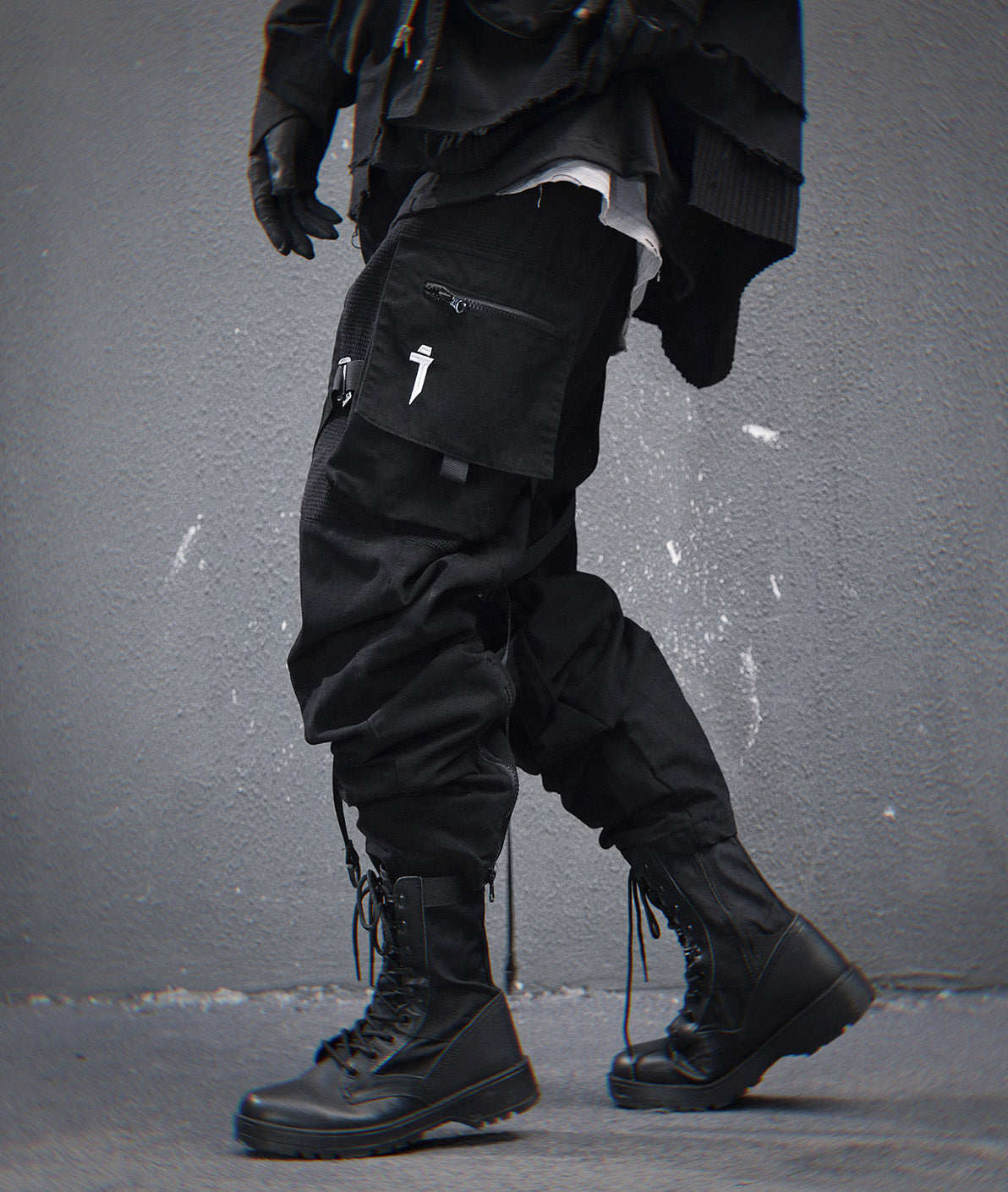 Black NX Cargo Pants