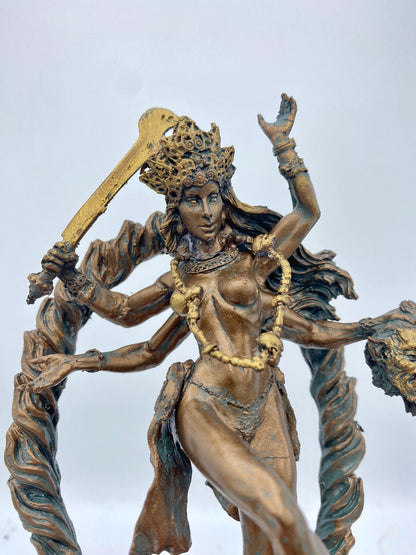 Kali Goddess Statue, Half Scale | Mythological Figurine