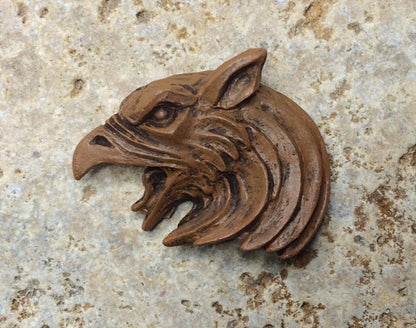 Griffin Magnet, Hand Painted Resin Sculpture | Mythic Fantasy Decor