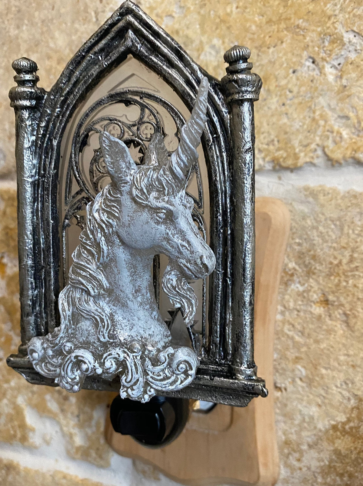 Unicorn Gothic Cathedral Window Nightlight