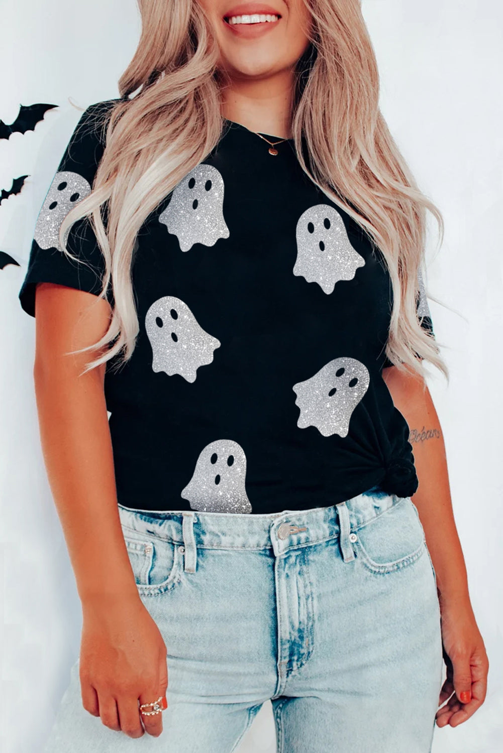 Glittergeist Ghost Tee
