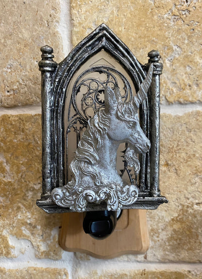 Unicorn Gothic Cathedral Window Nightlight