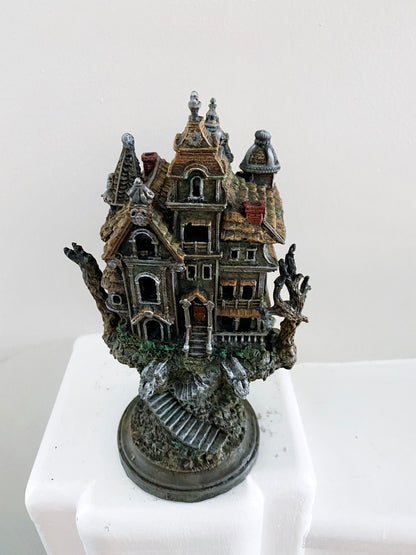 Haunted Mansion, with LED tea light, Full Color