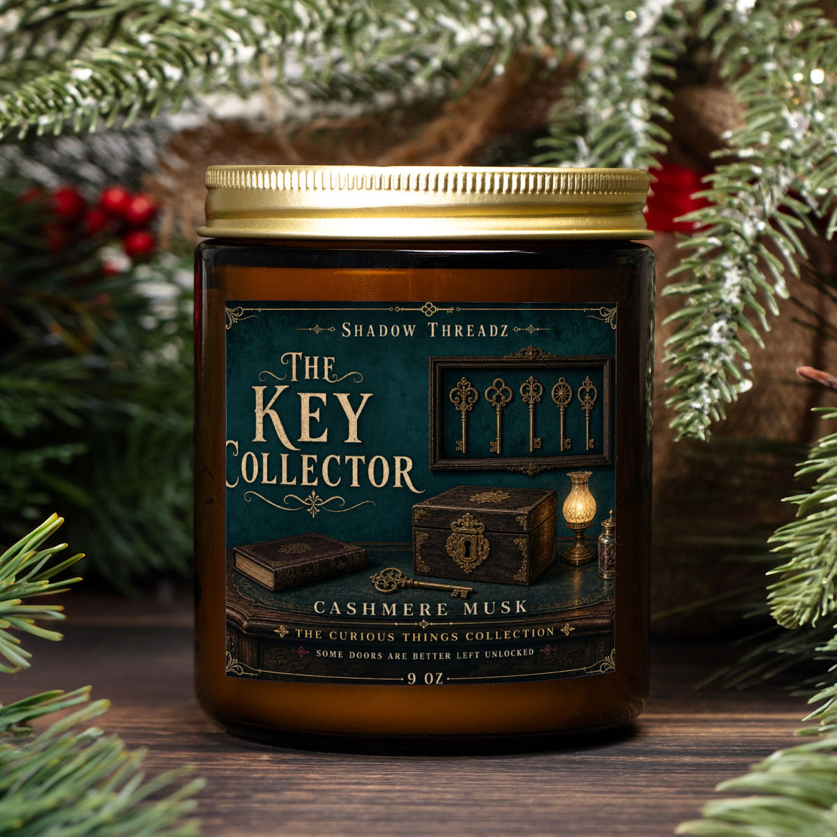 The Key Collector Candle 9oz