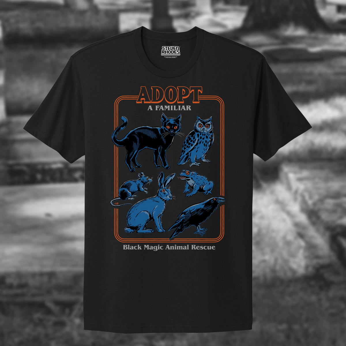 Adopt a Familiar Vol. 1 Black T-shirt