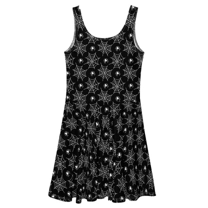 Spider Web Skater Dress