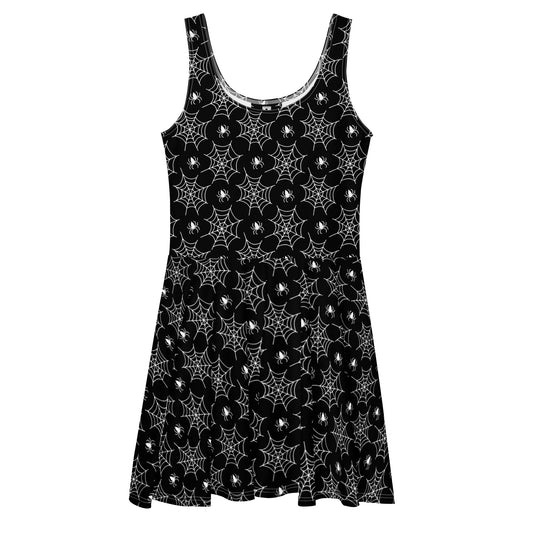 Spider Web Skater Dress