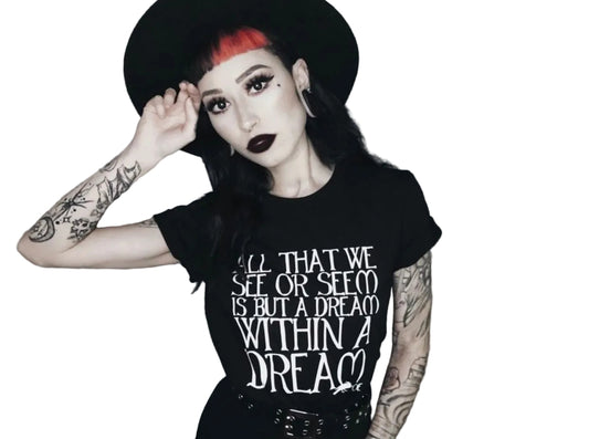 Dream Within a Dream Poe Tee