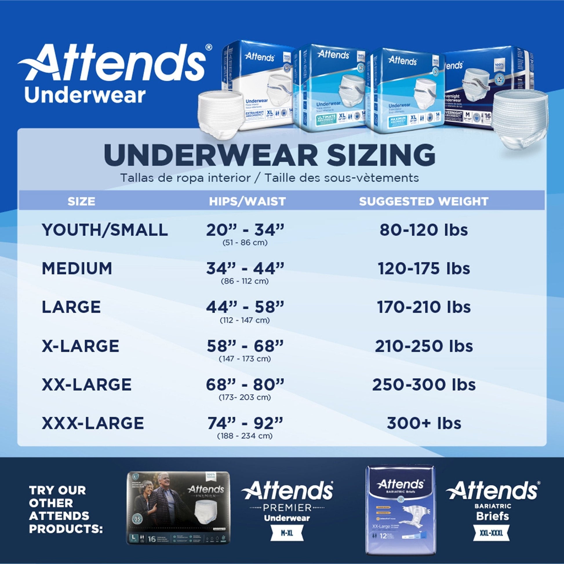 Extra Heavy Absorbency Protective Underwear - Shadow Threadz Crypt