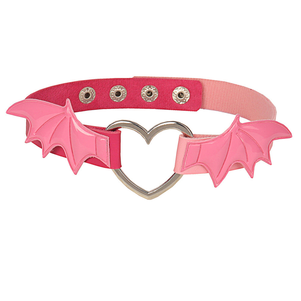 Dark Wing Love Collar (Colors) - Shadow Threadz Crypt