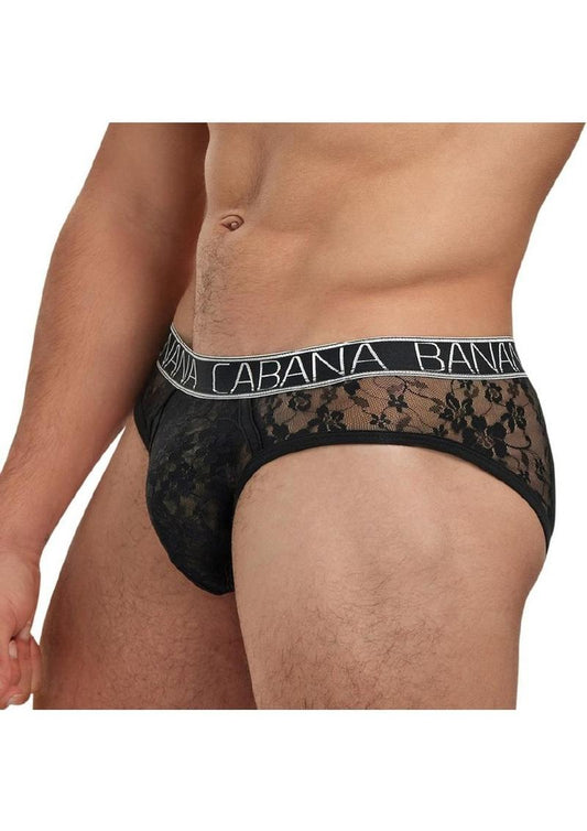 Banana Cabana Lace Low Rise Brief - Shadow Threadz Crypt