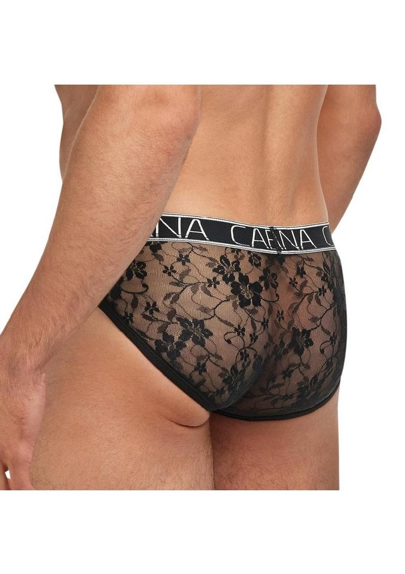 Banana Cabana Lace Low Rise Brief - Shadow Threadz Crypt
