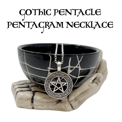 Celtic Protection Star Necklace Pentacle Symbol Jewelry
