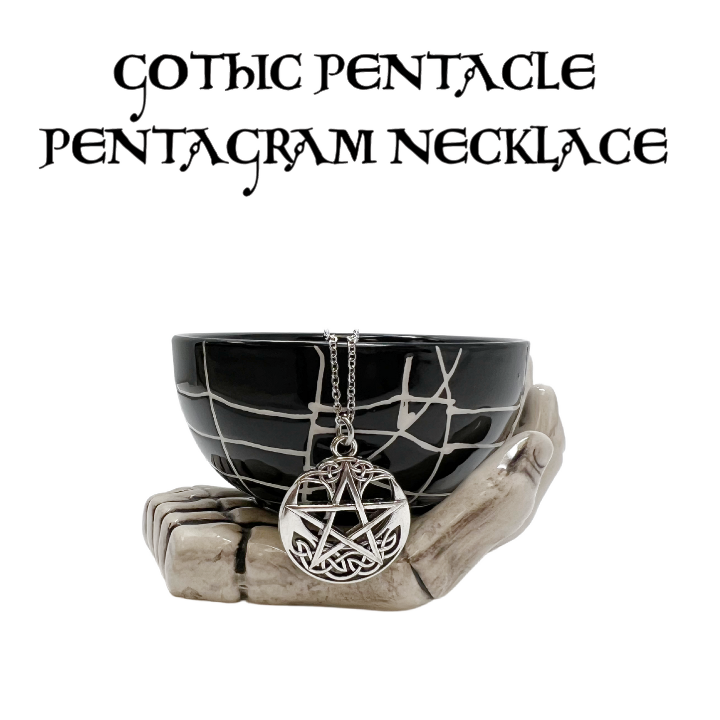 Vintage Tree of Life Pentacle Necklace Celtic Spiritual Symbol Jewelry