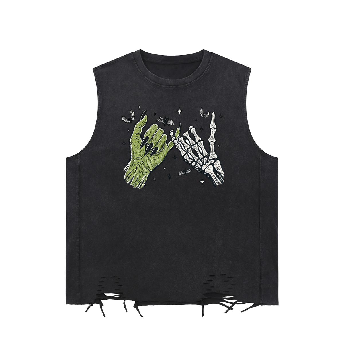 Graveyard Promise Distressed Tank
