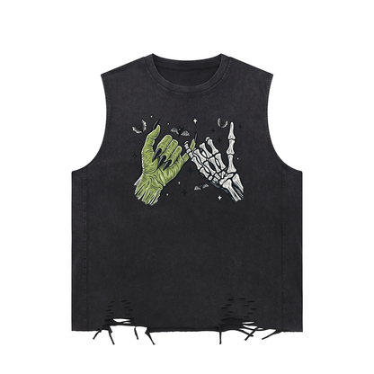 Graveyard Promise Distressed Tank