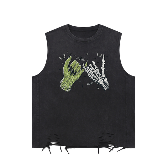 Graveyard Promise Distressed Tank