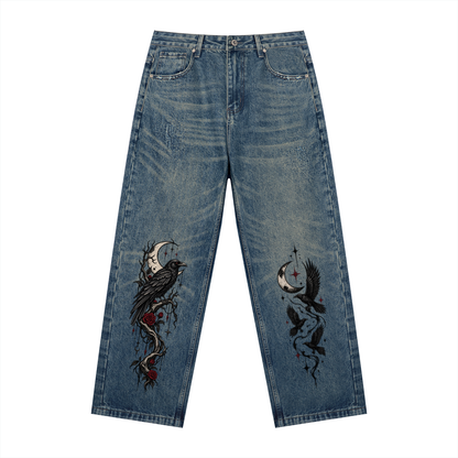 Moonlit Raven Heavyweight Jeans